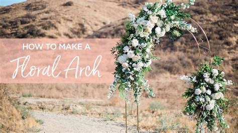 Diy Flower Arrangement For Wedding Arch | Best Flower Site