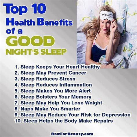 Health benefits of a good night's sleep | Cancer prevention, Health benefits, Good night sleep