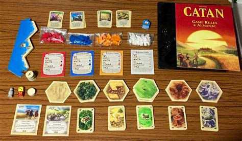 Settlers of Catan Replacement Pieces Parts Cards Tiles Roads Cities ...