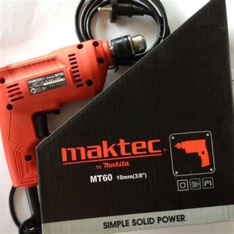 Jual Bor MAKTEC MT60 MT 60 Mesin Bor Besi Kayu Tangan 10mm Indonesia ...