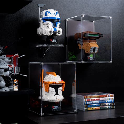 Wall Mounted Display for LEGO® Star Wars Commander Cody Helmet (75350) — Wicked Brick