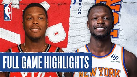 RAPTORS at KNICKS | FULL GAME HIGHLIGHTS | January 24, 2020 - YouTube