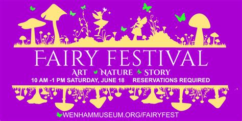 Fairy Festival | Wenham Museum Events