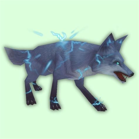 Lightning Spirit Fox - Pet Look | Petopia - Hunter Pets in the World of Warcraft