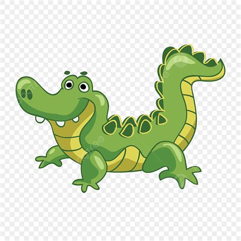 Alligator Crocodiles Vector Art PNG, Crocodile Green Green Alligator Cute Alligator, Alligator ...