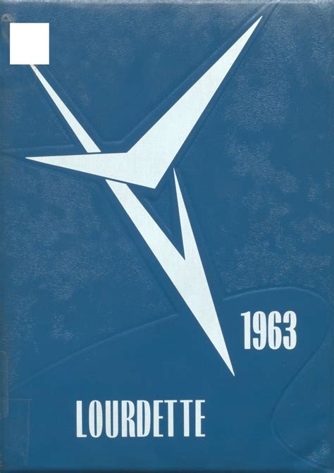 1963 yearbook from Lourdes High School from Nebraska city, Nebraska for sale