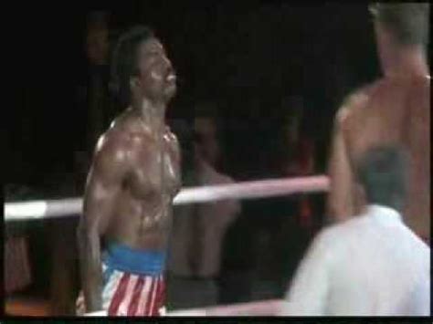 Rocky IV-Apollo Dies - YouTube