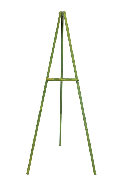 EASEL54GW - Wooden Floral Easel, Green Stained Wood - 54"