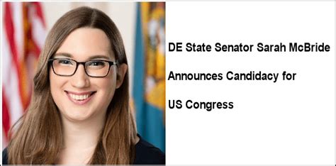 DE State Senator Sarah McBride Announces Run for US Congress – WGMD