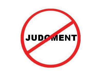 Quote-ching: No Judgement