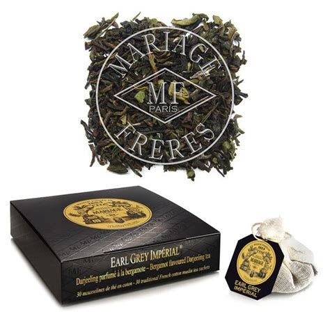 Mariage Freres Earl Grey Imperial Tea Bags | Sweet green tea, Tea sachets, French breakfast