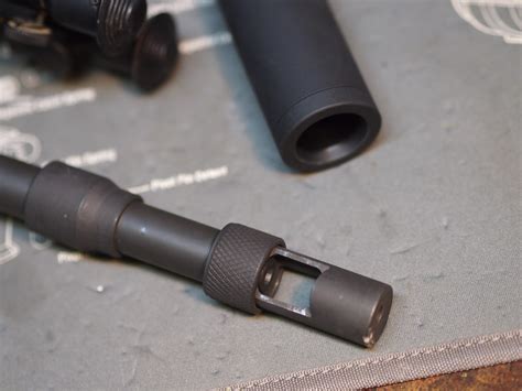 Mister Donut's Firearms Blog: Mk12 Mod 1 Build - Z-Parts MK12 Suppressor for MK12 MOD1 Set