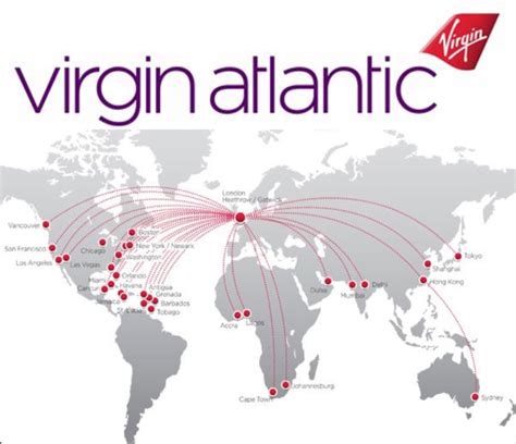 Virgin Atlantic Route Map: Explore All Destinations and Locations