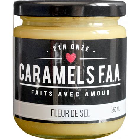 Caramel Fleur de sel | CARAMELS F.A.A. | Aliments du Québec