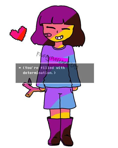 Frisk the Human by FluffyPuffthekitty on DeviantArt