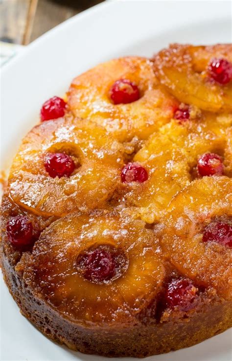 Slow Cooker Pineapple Upside Down Cake - Spicy Southern Kitchen