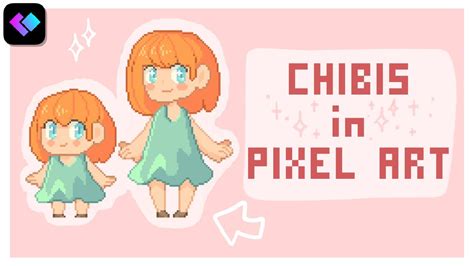 How to draw PIXEL ART ANIME CHIBIS | 10/10 very cute, will impress your ...