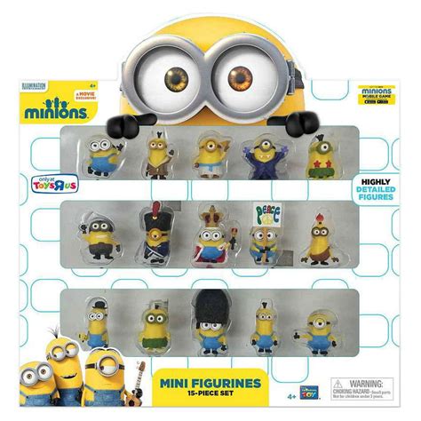 Despicable Me Minions Movie Minions Mini Figurines 15-Piece Set - Walmart.com - Walmart.com