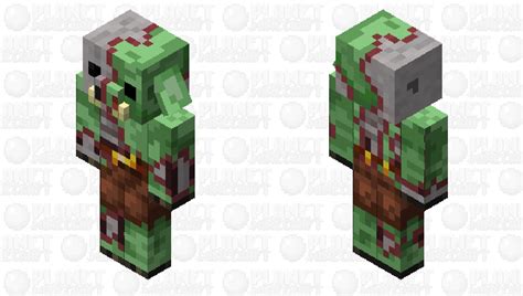 Remade Zombified Piglin Minecraft Mob Skin