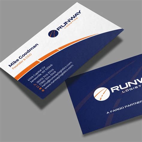 Designs | Runway Logistics Business Card | Business card contest