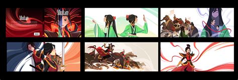 Mulan - Book Illustration & Cinematic Video :: Behance