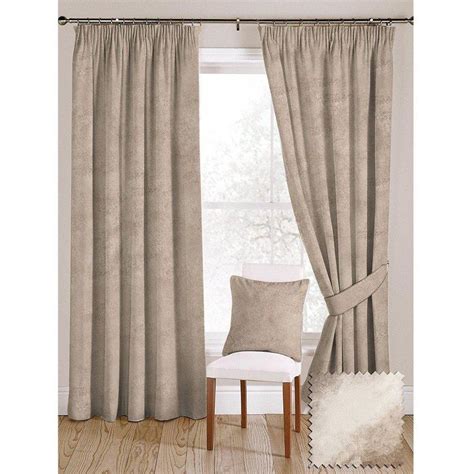 Beige Velvet Curtains | Crushed Texture – McAlister Textiles