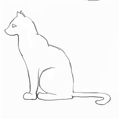 Anime Cat Drawing at GetDrawings | Free download