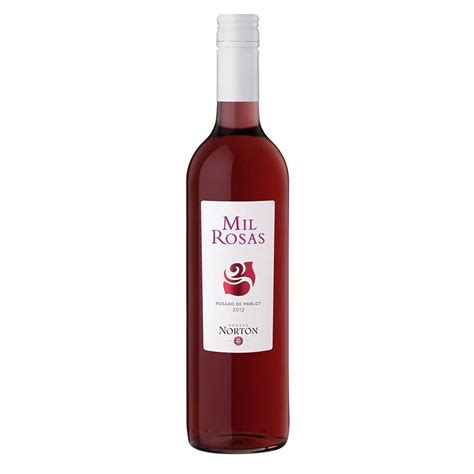 Vino Rosado Merlot Norton Mil Rosas 750 Cc - Chocofrutys Argentina