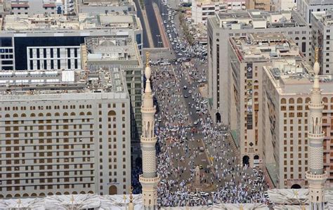 Journey of Love : Beautiful Aerial View of Madina Munawwarah