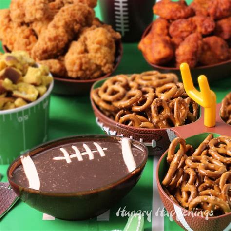 Chocolate Dip Football - Fun Game Day Snacks | Hungry Happenings