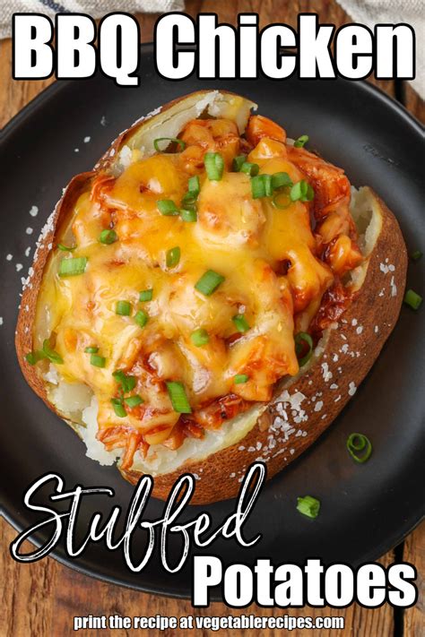 Chicken Stuffed Potatoes - Vegetable Recipes