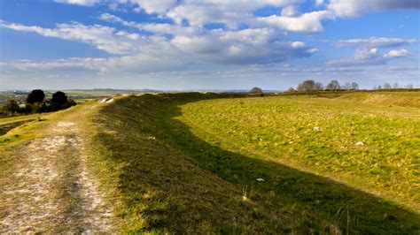 The National Trust's Figsbury Ring, Wiltshire, is a neolithic and Iron Age site rich in wildlife ...