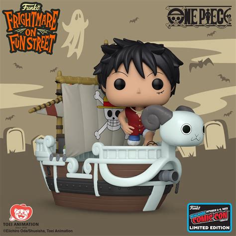 Funko Pop One Piece Luffy With Going Merry - town-green.com