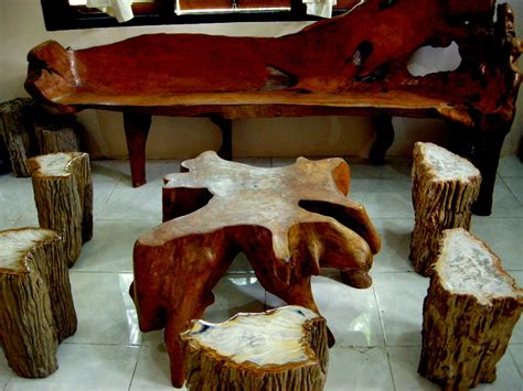 PETRIFIED WOOD RUSTIC FURNITURE | Rustic style natural wood … | Flickr