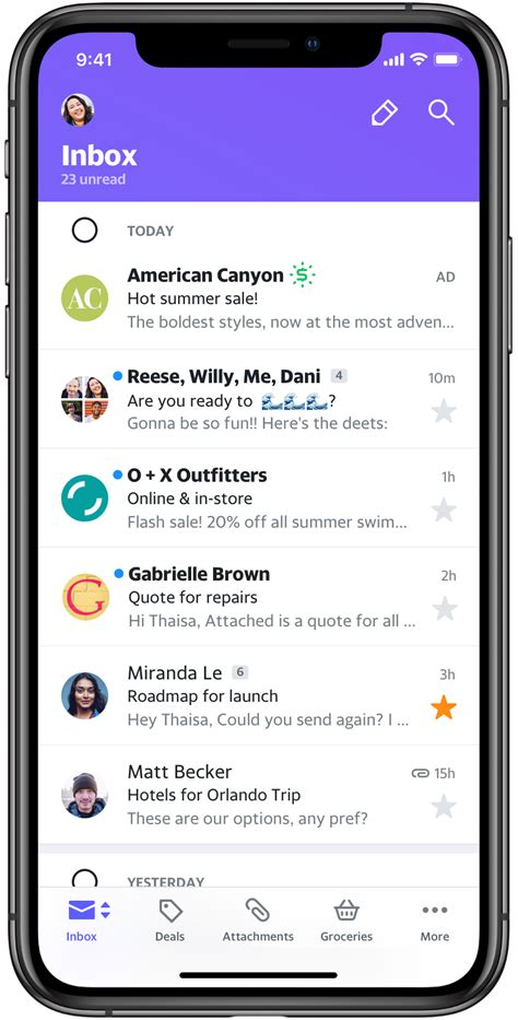 Yahoo’s redesigned Mail app aims to bring order to your inbox