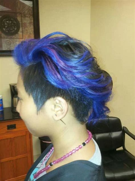 Electric blue | Hair styles, Electric blue, Beauty