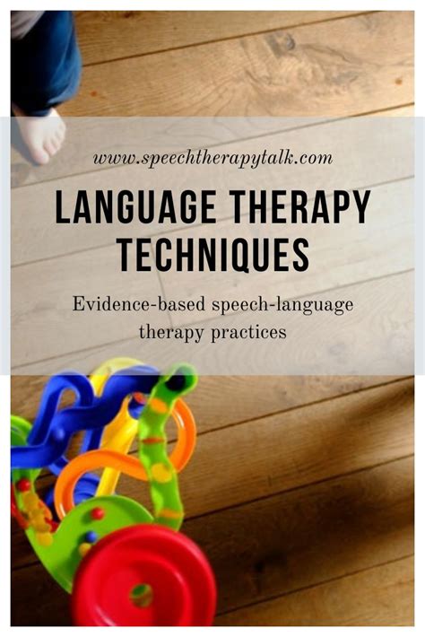 Language Disorder Therapy Techniques | Language disorders, Language therapy activities, Language ...