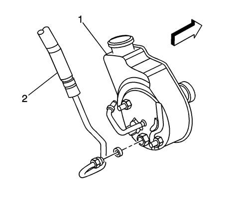 Power Steering Pump: a Diagram of the Pump or a Demonstration.