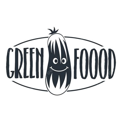 Green Food Logo Vector Design Images, Green Food Logo Icon Vector, Ripe, Symbol, Garden PNG ...