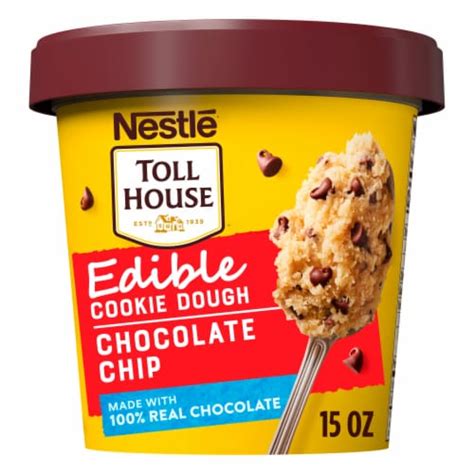 Nestle Toll House Chocolate Chip Edible Cookie Dough, 15 OZ - Kroger