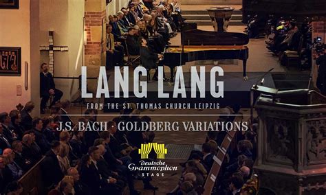 Watch Lang Lang Performing Bach’s ‘Goldberg Variations’ From Leipzig