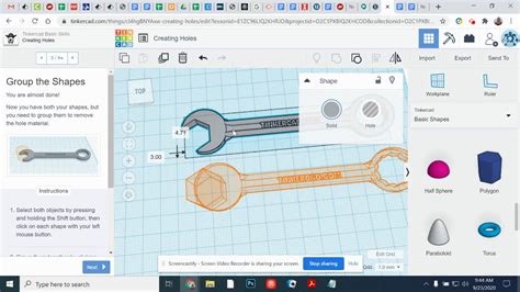 Tinkercad lessons and tutorial - YouTube