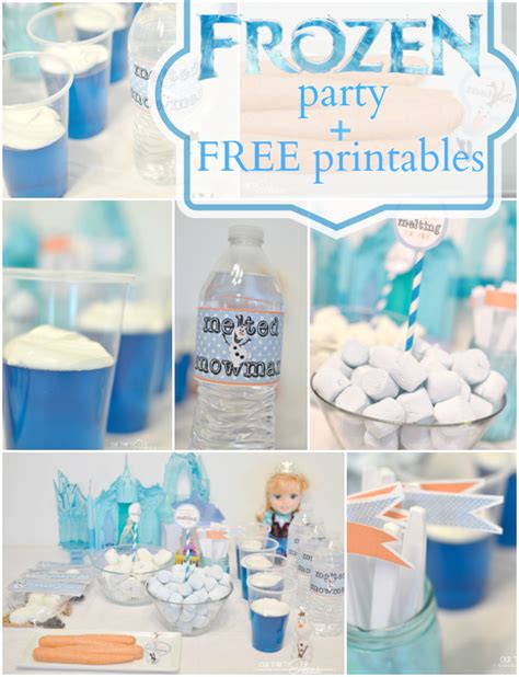 Frozen Party with Free Printables - The Love Nerds