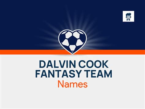 List of Dalvin Cook Fantasy Team Names (Generator) - BrandBoy