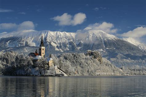 Visit And Explore The Church On An Island In Lake Bled, Slovenia