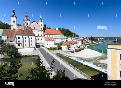 Steyr confluence river steyr left hi-res stock photography and images ...