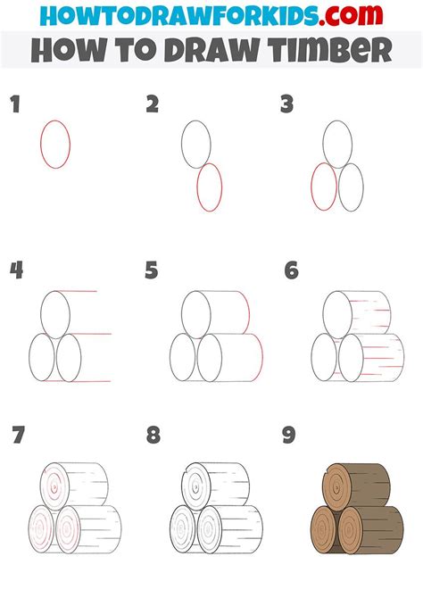 How to draw timber – Artofit