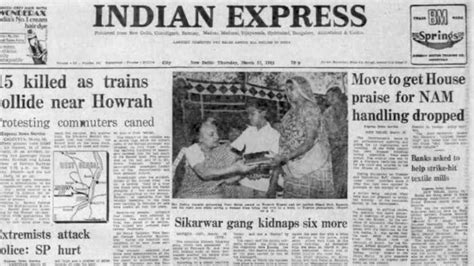 history on this day today in 1983 15 killed 100 injured in train collision between Howrah Liluah ...