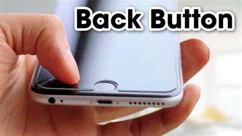 Back Button For iphone | How to turn on Assistive touch - YouTube