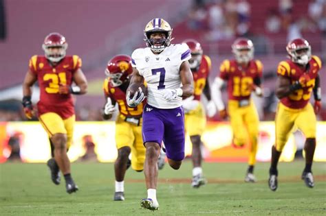 Dillon Johnson leads No. 5 Washington past No. 20 USC to remain unbeaten - The Athletic